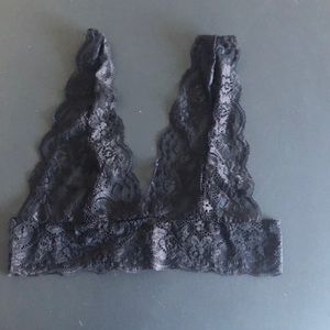 Black bralette